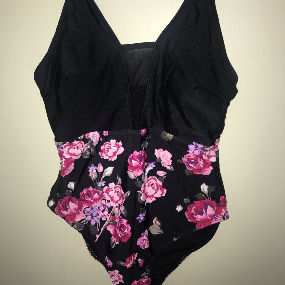 Cupshe Floral Bathing Suit